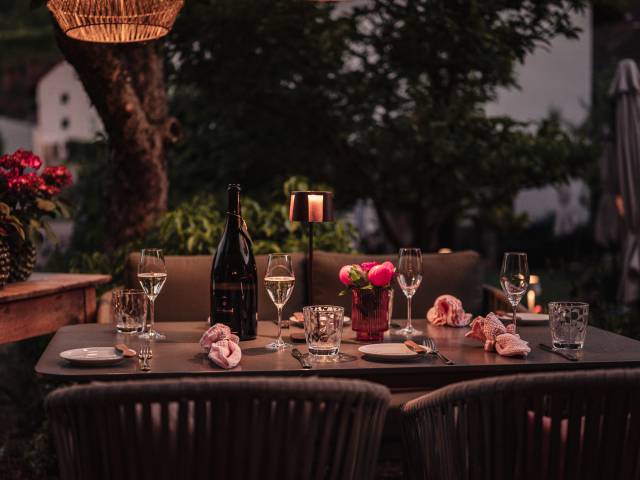 Terrasse Restaurant Landgasthaus zur Krone 
