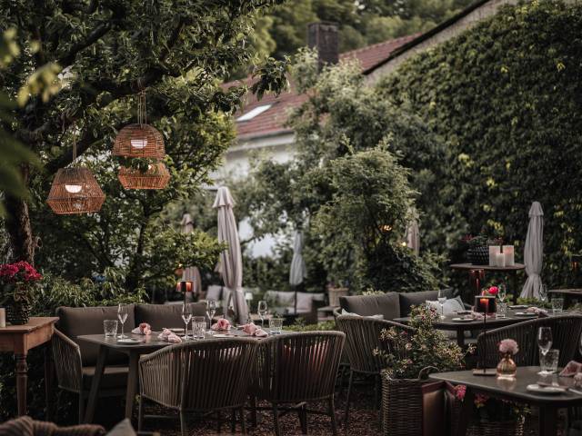Terrasse Restaurant Landgasthaus zur Krone 