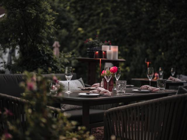 Terrasse Restaurant Landgasthaus zur Krone 