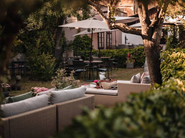 Terrasse Restaurant Landgasthaus zur Krone 
