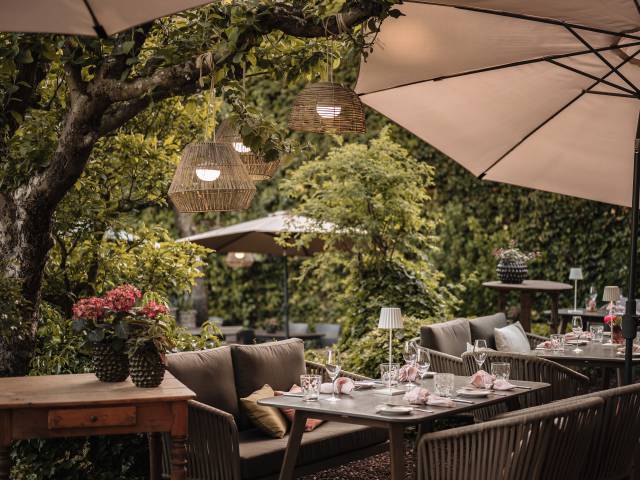 Terrasse Restaurant Landgasthaus zur Krone 
