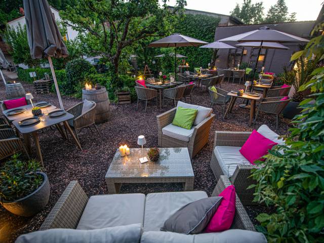 Terrasse Restaurant Landgasthaus zur Krone 