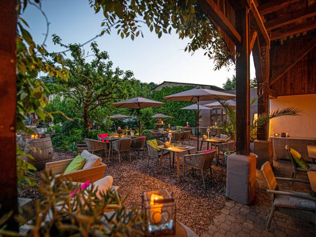 Terrasse Restaurant Landgasthaus zur Krone 