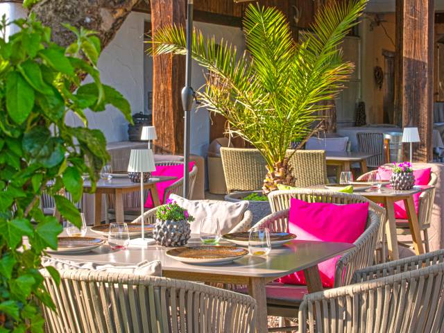 Terrasse Restaurant Landgasthaus zur Krone 