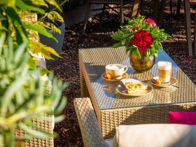 Terrasse Restaurant Landgasthaus zur Krone 