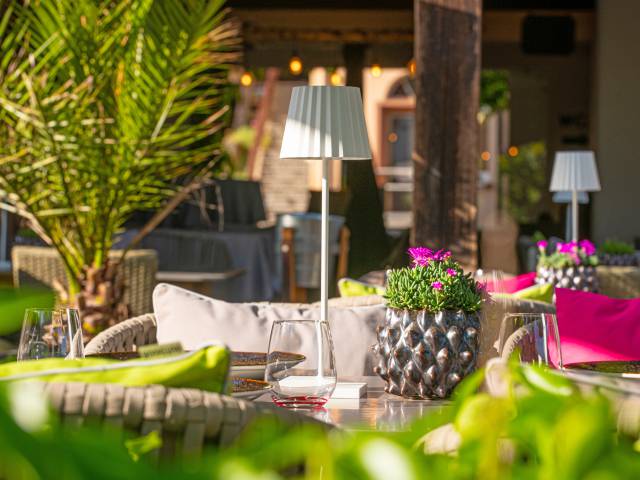 Terrasse Restaurant Landgasthaus zur Krone 