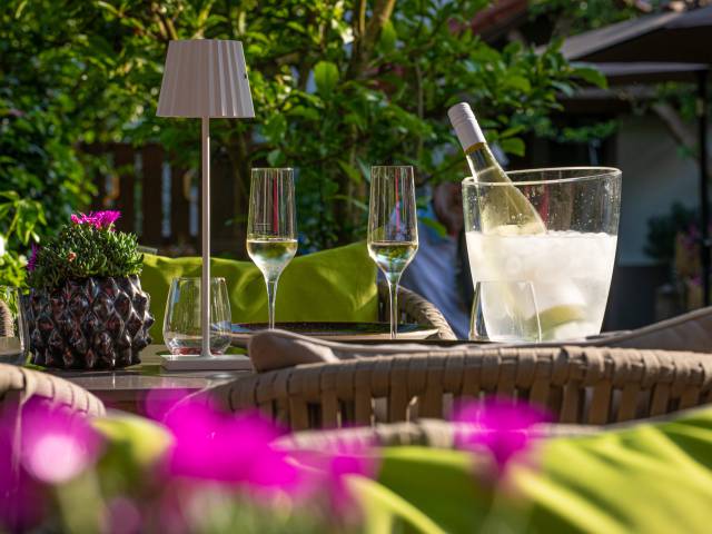 Terrasse Restaurant Landgasthaus zur Krone 