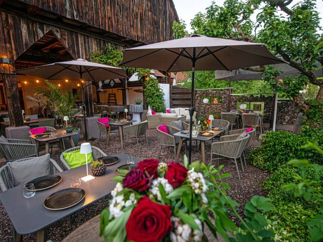 Terrasse Restaurant Landgasthaus zur Krone 