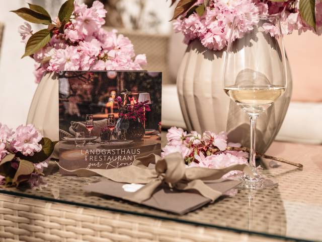 Terrasse Landgasthaus zur Krone 