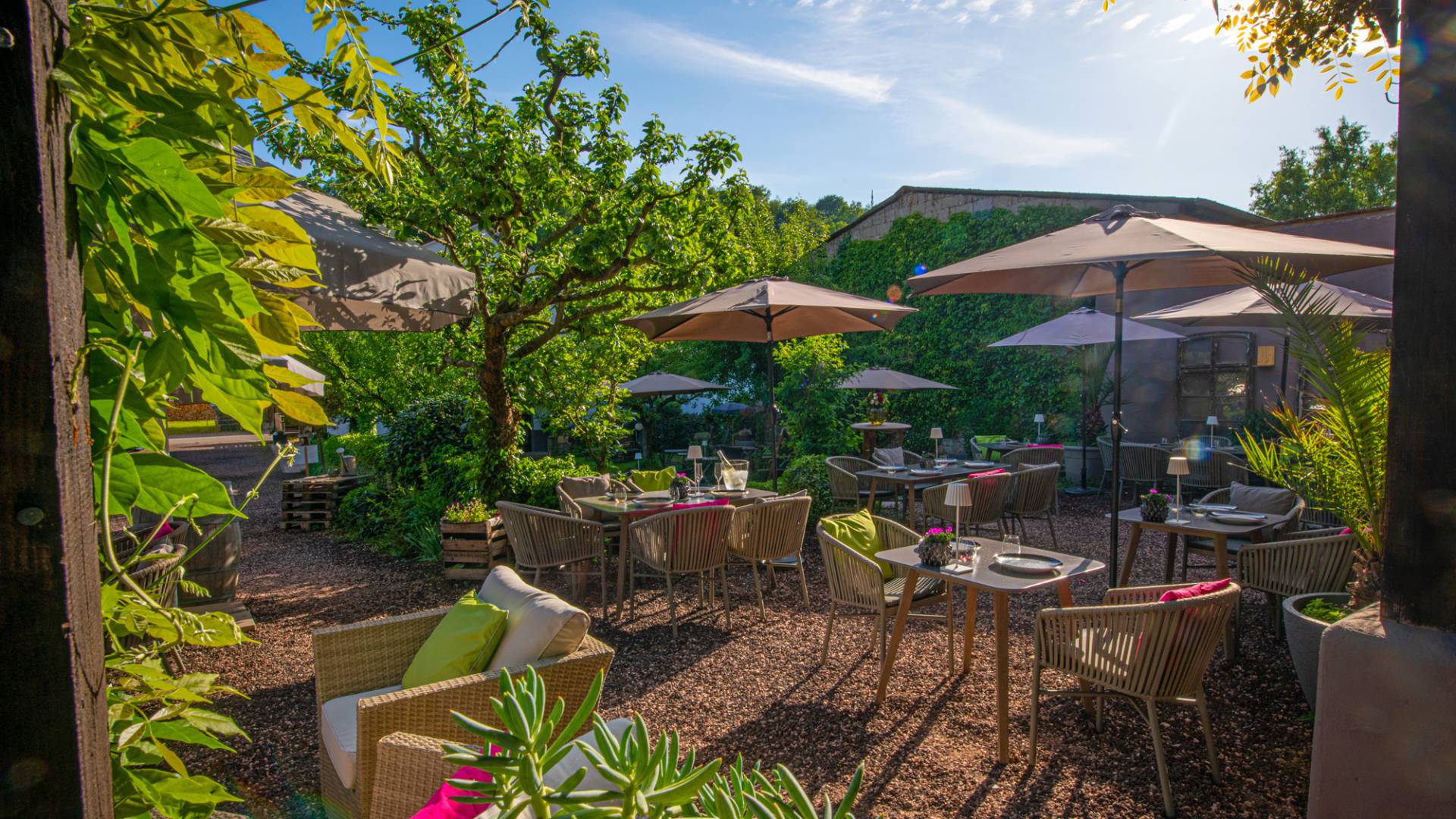 Terrasse Restaurant Landgasthaus zur Krone